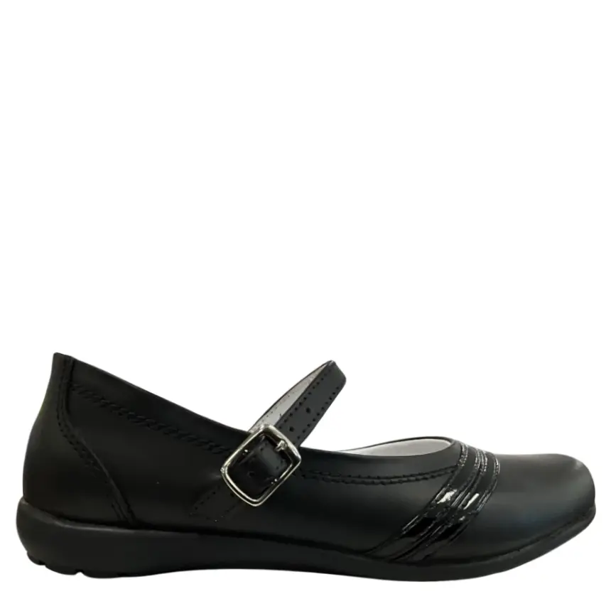 Simply Black Shoes 1002 Girls' Mary Jane Shoe
