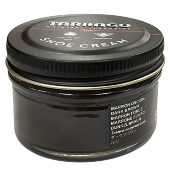 Tarrago Shoe Cream Dark Brown #6