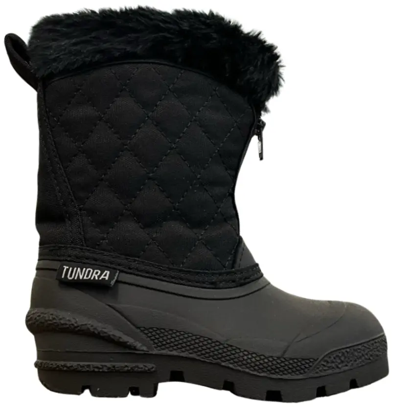 Tundra Snow Drift/Blk Children's Winter Boot Discontinued