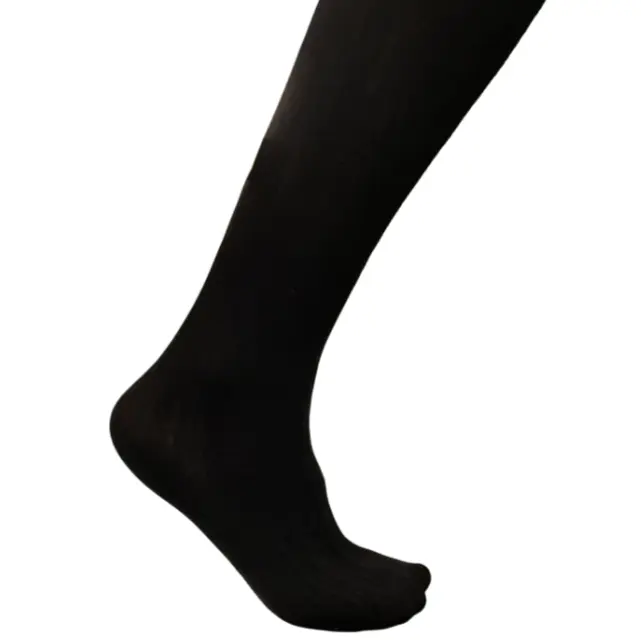 Weaver's Apparel Lizzie Ann Wide Rib Knee Hi Sock 5900 BLACK