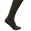 Weaver's Apparel Lizzie Ann Wide Rib Knee Hi Sock 5900 CHARCOAL