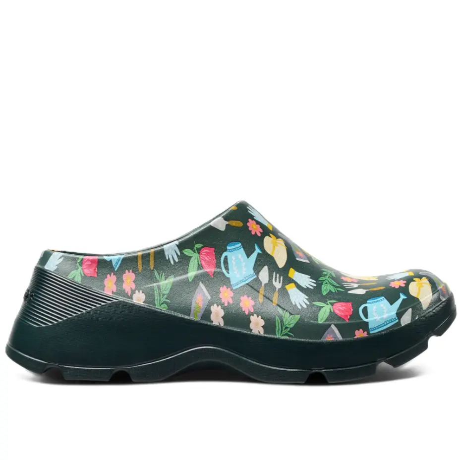Joybees Women's Garden Grove Clog Graphic Gardener's Delight