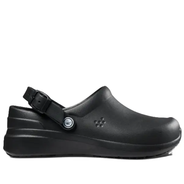Joybees Adults Work Clog Solid Black