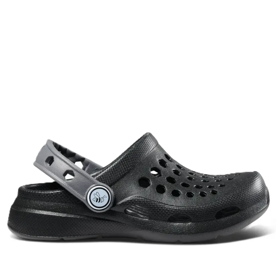 Joybees Kids Active Clog Solid Black/Charcoal