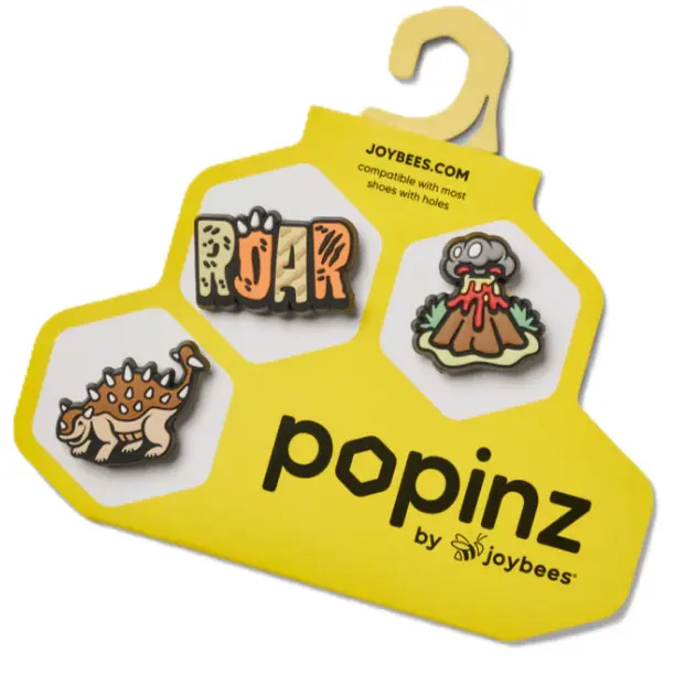 Joybees Popinz 3 Pack Dinoland