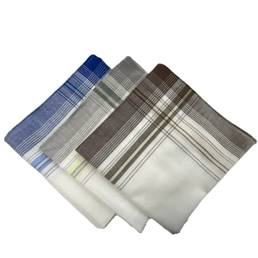 Weaver's Apparel 211B Men's Color Cotton Dress Hanky