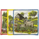 Weaver's Apparel 2941 Children's Farm Animal Hanky