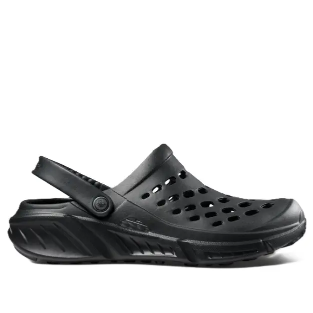 Joybees Adults Trekking Clog Solid Black