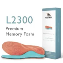 Aetrex L2300 Premium Memory Foam-men’s insole