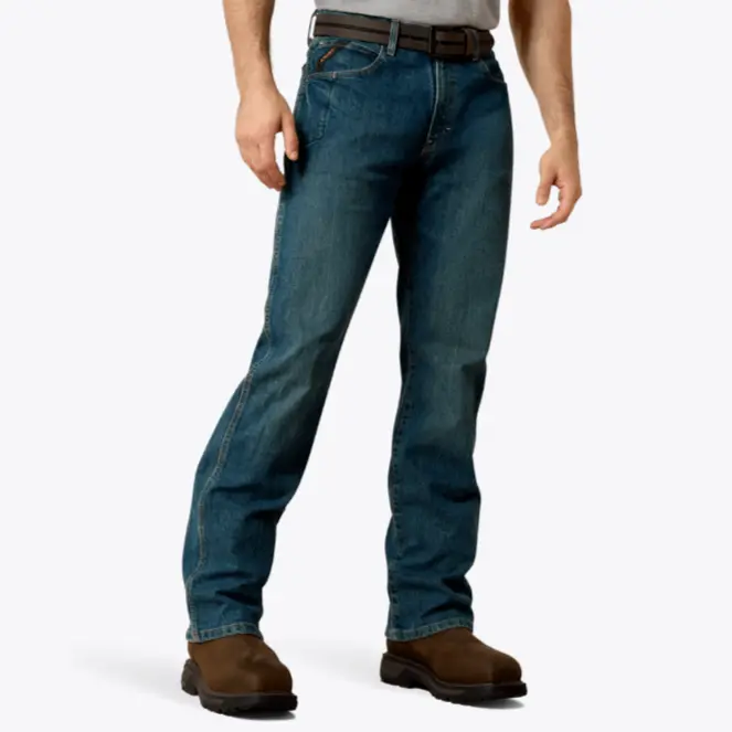 Ariat MNS Rebar M4 Relaxed DuraStretch Basic Boot Cut Jean CARBINE 10016221