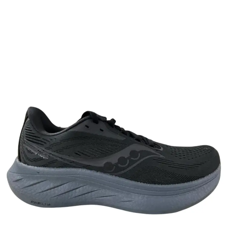 Saucony Ride 18 Men's 21000-102/21001-102 Black/Shadow