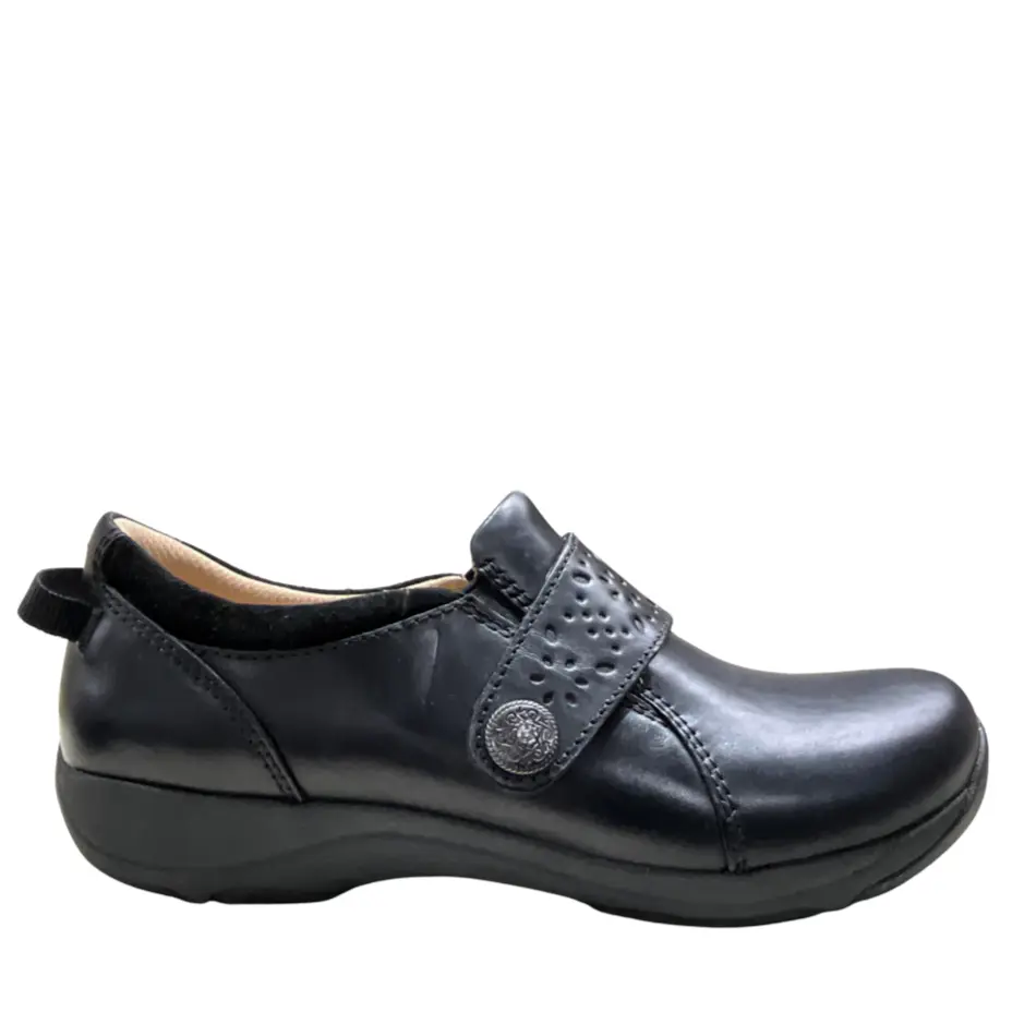 Dansko Sallie Waxy Black Burnished