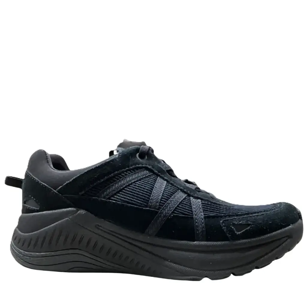 Dansko Poppy Black/Black Suede