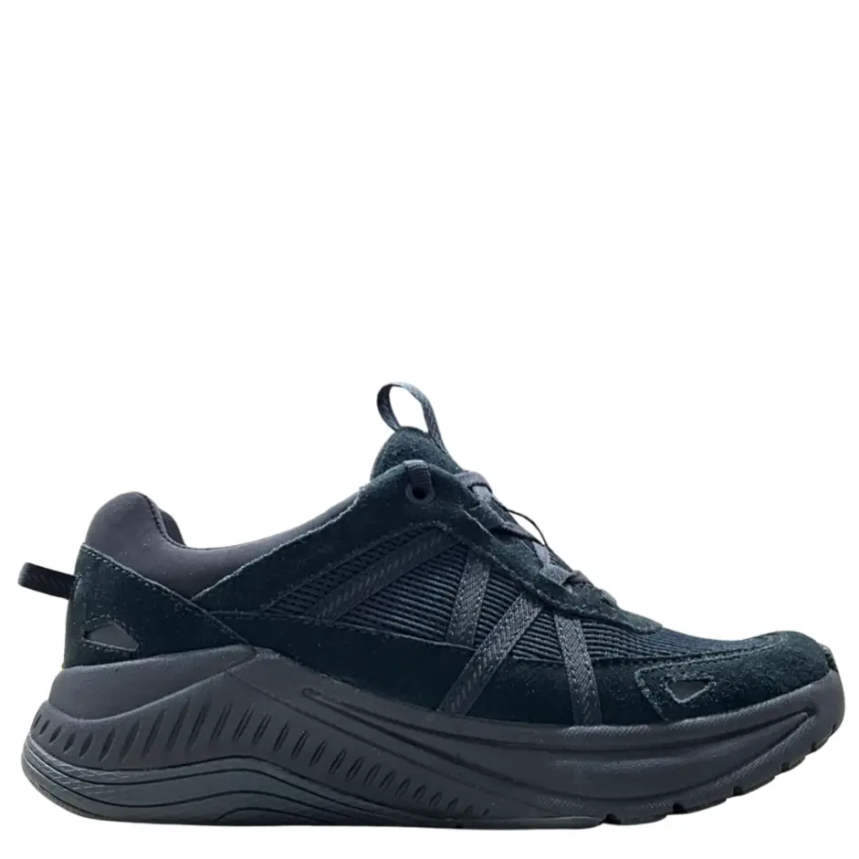 Dansko Poppy Black/Black Suede Women's Shoe