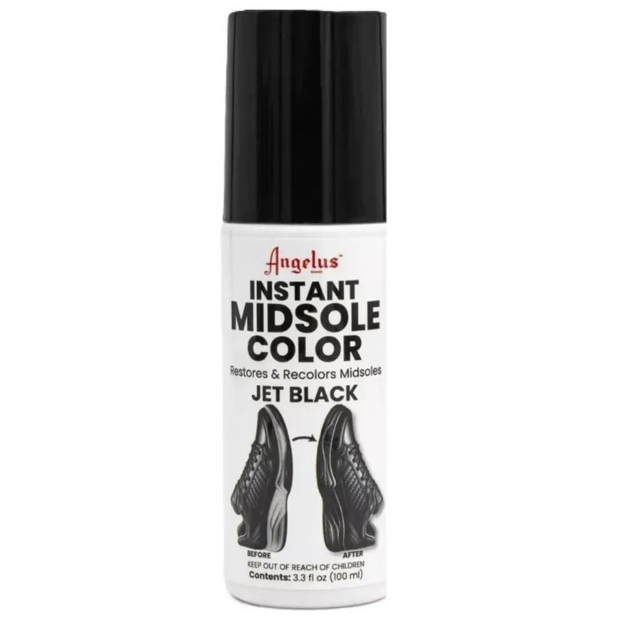 Angelus Black Instant Midsole Color Restorer 3.3 oz.