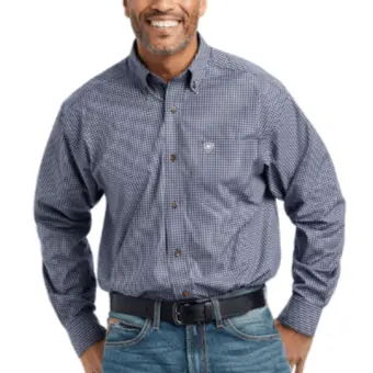 Ariat MNS Pro Series Giovani Classic Fit Shirt PEACOAT 10042378