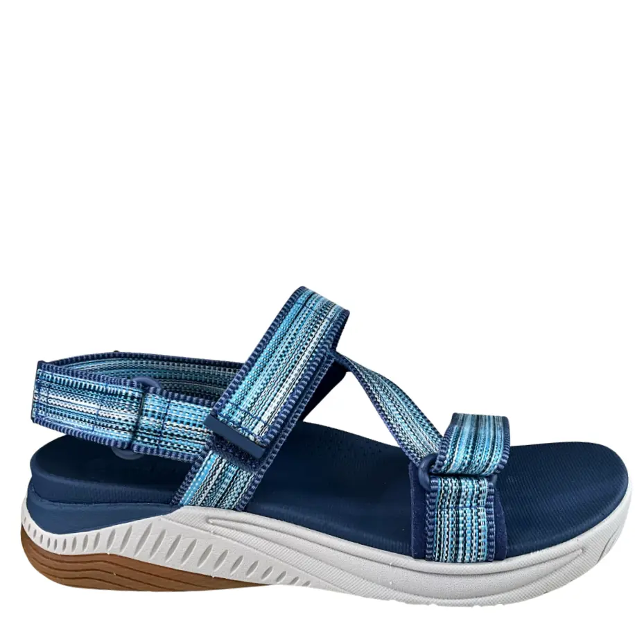 Dansko Rayna Blue Multi Webbing