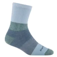 Darn Tough Junior's Hill Topper Micro Crew Heavyweight Full Cushion Hiking Socks 3045 Dragonfly 