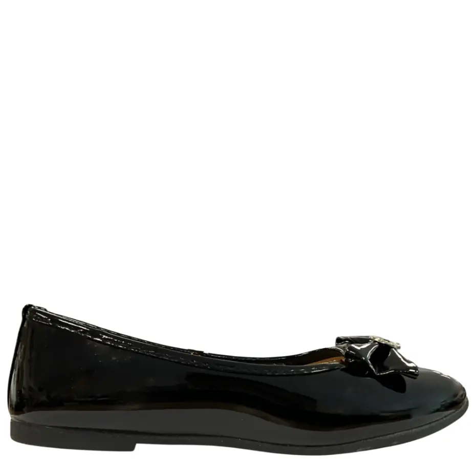 Josmo 93319 Girls' Black Dress Shoe