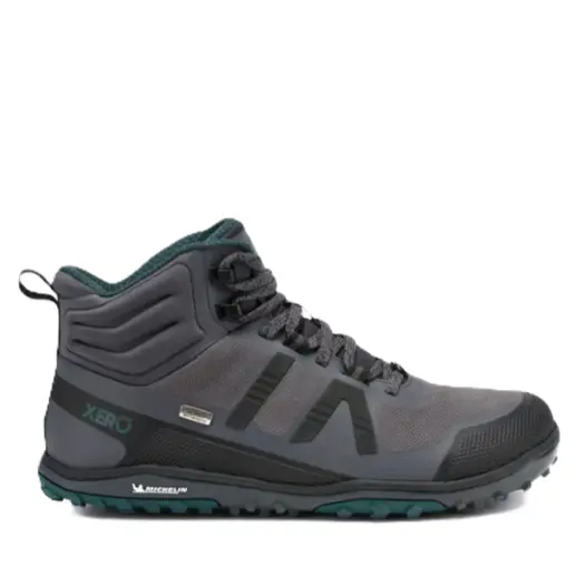Xero Barefoot Shoes Scrambler Mid II WP Asphalt/ Sea Moss Women's