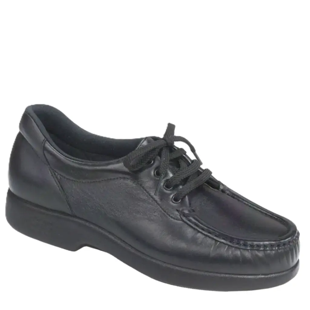 SAS Take Time Black Women's Moccasin