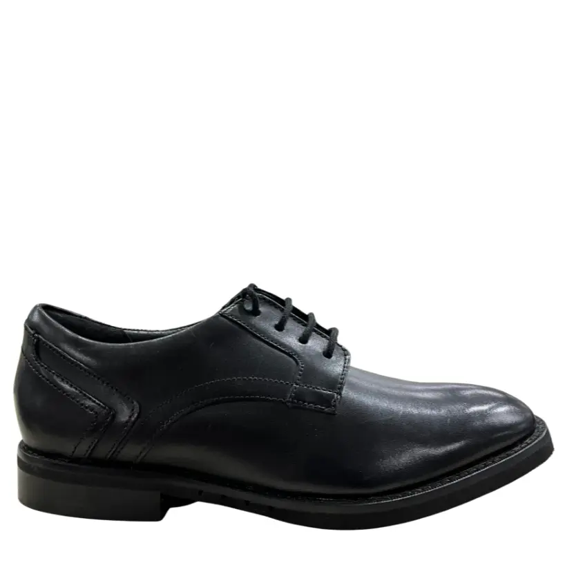 Clarks Unhughlace Black Men's 