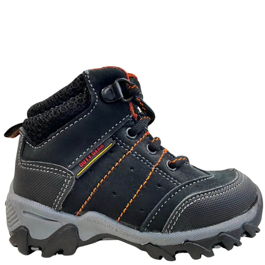 Simply Black Shoes Duty Gear 2502 Boys' Work Boot