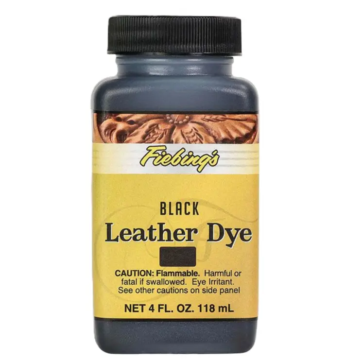 Fiebing's Leather Dye Black 4 oz