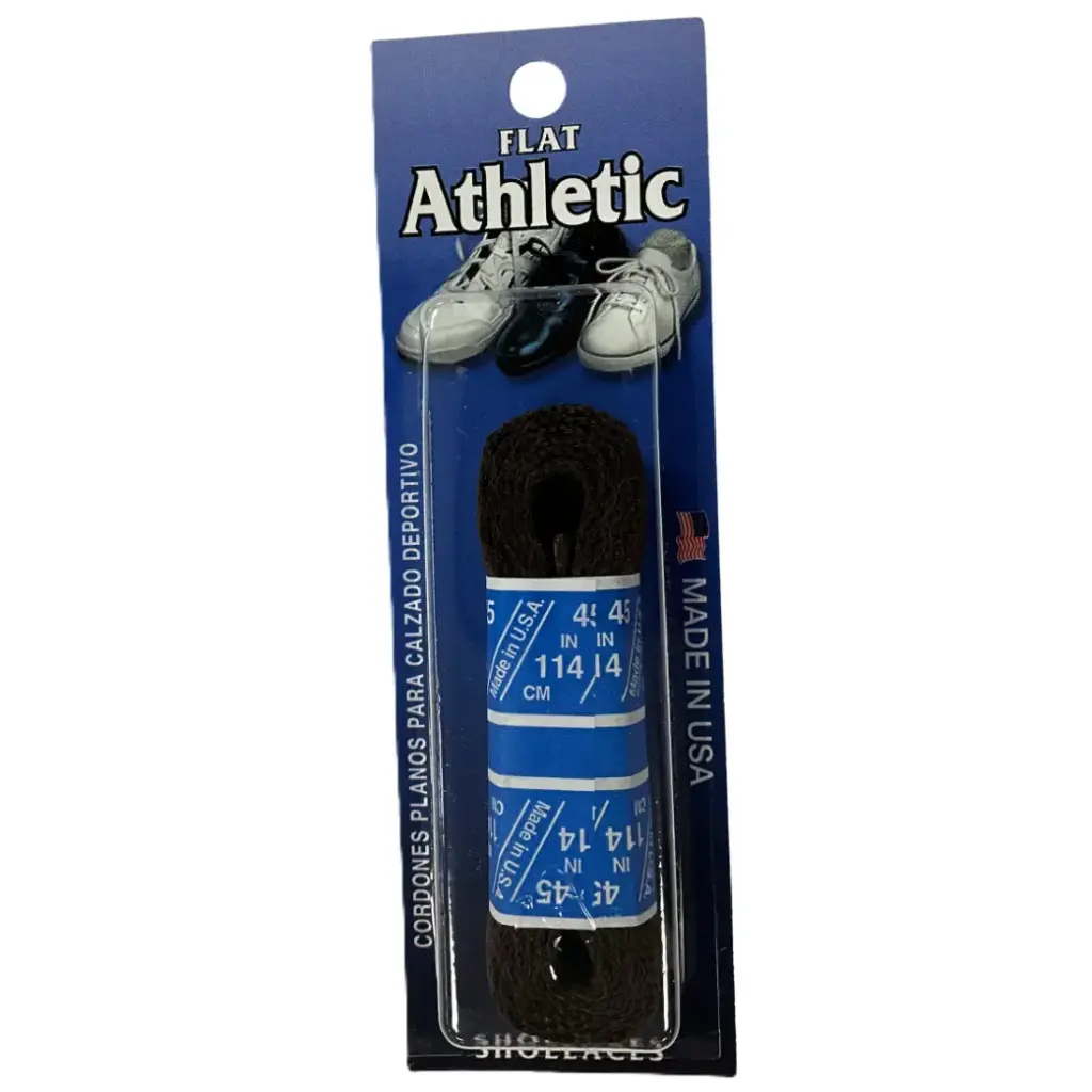 Sole Choice Flat Athletic Laces Brown L1008