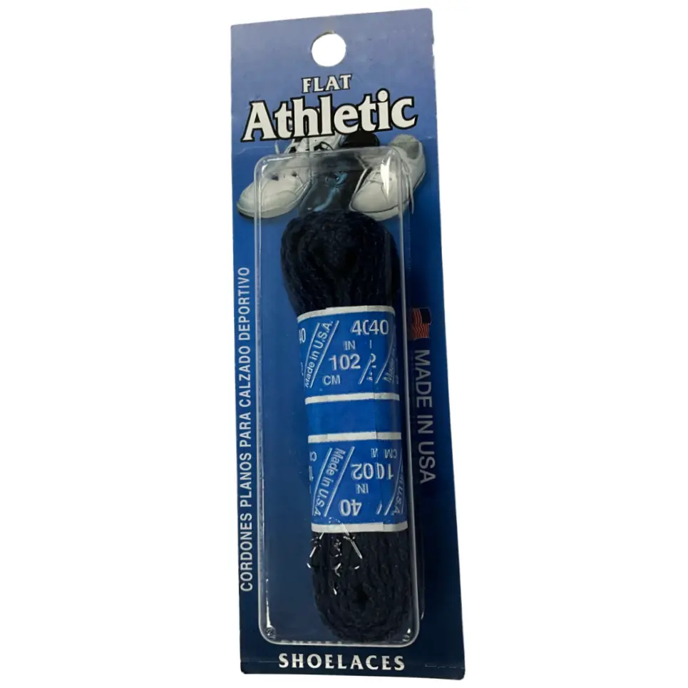 Sole Choice Flat Athletic Laces Navy L1008