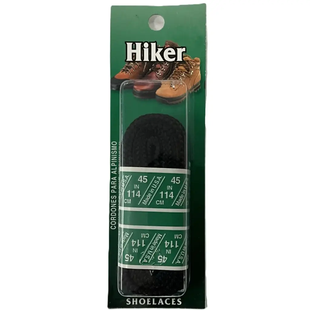 Sole Choice Round Hiker Laces Black 16695
