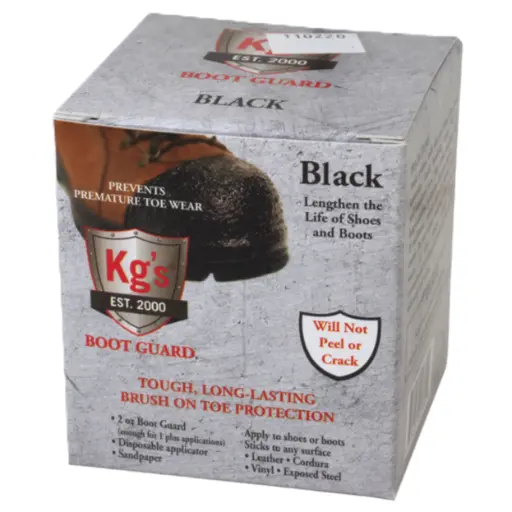 [KG2OZBL] KG Boot Guard Black 2 oz.