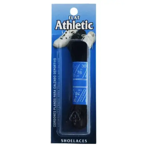 Sole Choice Flat Athletic Laces Black L1008