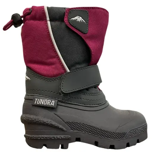 Tundra Quebec/fuchsia/charcoal Children's Winter Boot Discontinued