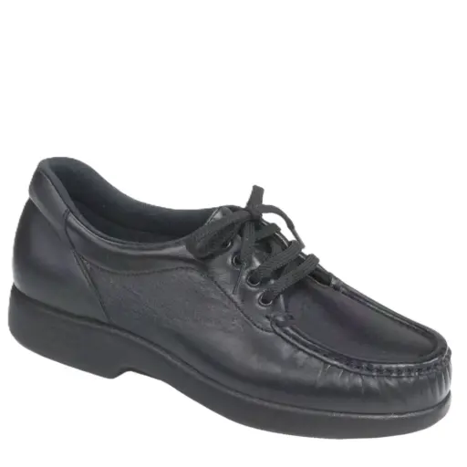 SAS Take Time Black Women's Moccasin