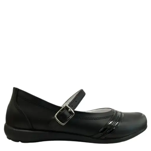 Simply Black Shoes 1002 Girls' Mary Jane Shoe