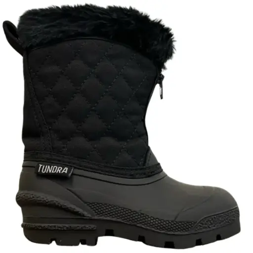 Tundra Snow Drift/Blk Children's Winter Boot Discontinued
