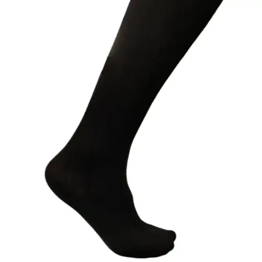Weaver's Apparel Emily Wide Rib Knee Hi Sock 5900 BLACK 