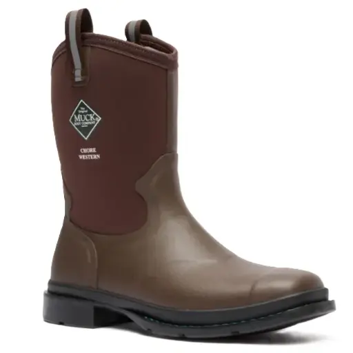 Muck Brown Western Boot MCHWM90
