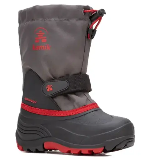 Kamik Boots Waterbug5 8771/charcoal/red