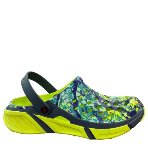 Joybees Adults Trekking Clog Graphic Kryptek Mahi-Mahi/Citrus