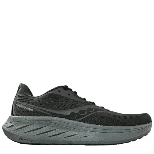 Saucony Ride 18 Men's 21000-102/21001-102 Black/Shadow Discontinued