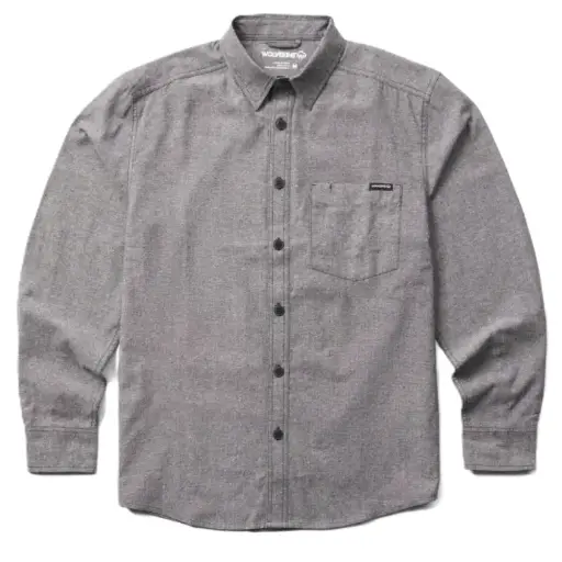 Wolverine Re-Built LS Shirt Gray Chambray 1213440-008