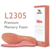 Aetrex L2305 Premium Memory Foam-women’s insole