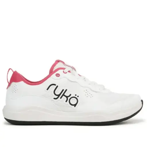 Ryka Court Agility Sneaker J3086M1102 White/Pink