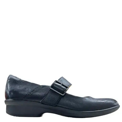 Dansko Collette Burnished Black Nubuck Women's Mary Jane Shoe