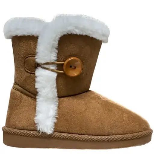 Avalanche 94234 Chestnut Girls Cozy Boots