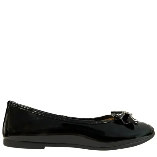 Josmo 93319 Girls' Black Dress Shoe