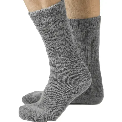 Peruvian Link Alpaca Ultimate Socks Gray