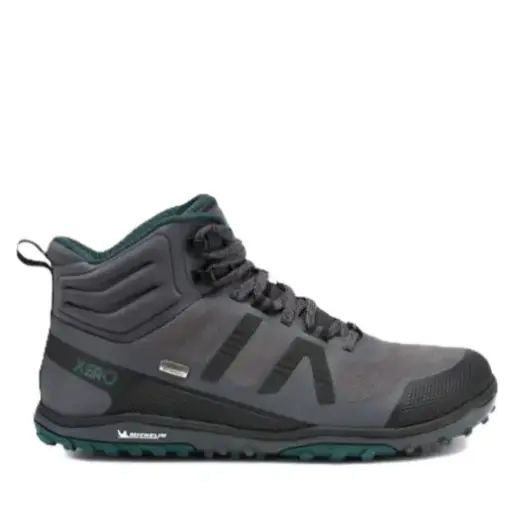 Xero Barefoot Shoes Scrambler Mid II WP Asphalt/ Sea Moss Women's
